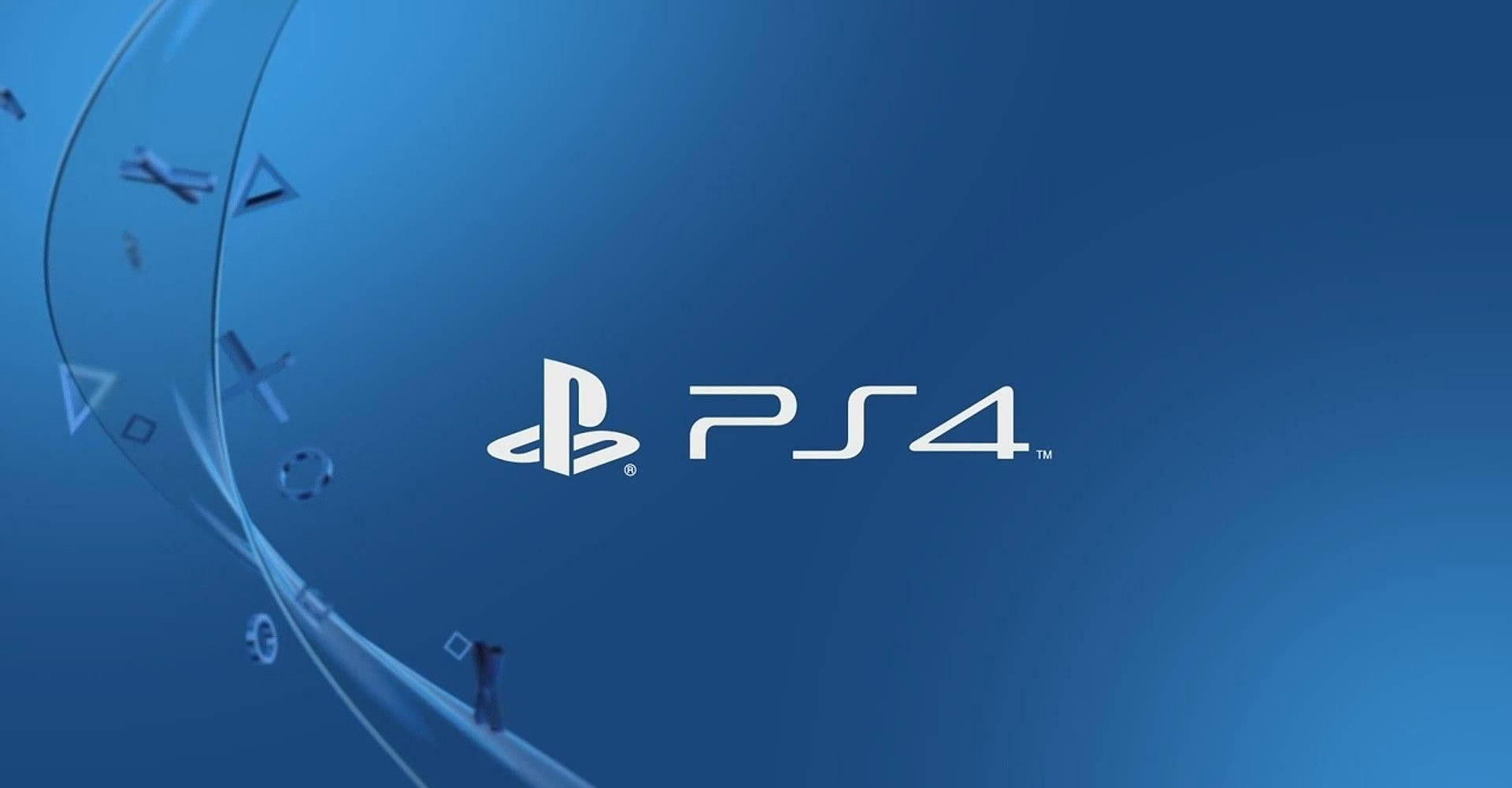 PS4 Logo Şekil Düğmeleri Duvar Kağıdı