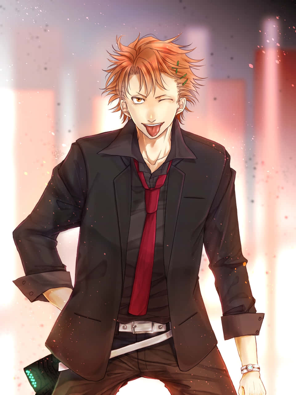 Psycho-Pass Anime Serisinden Shusei Kagari Duvar Kağıdı