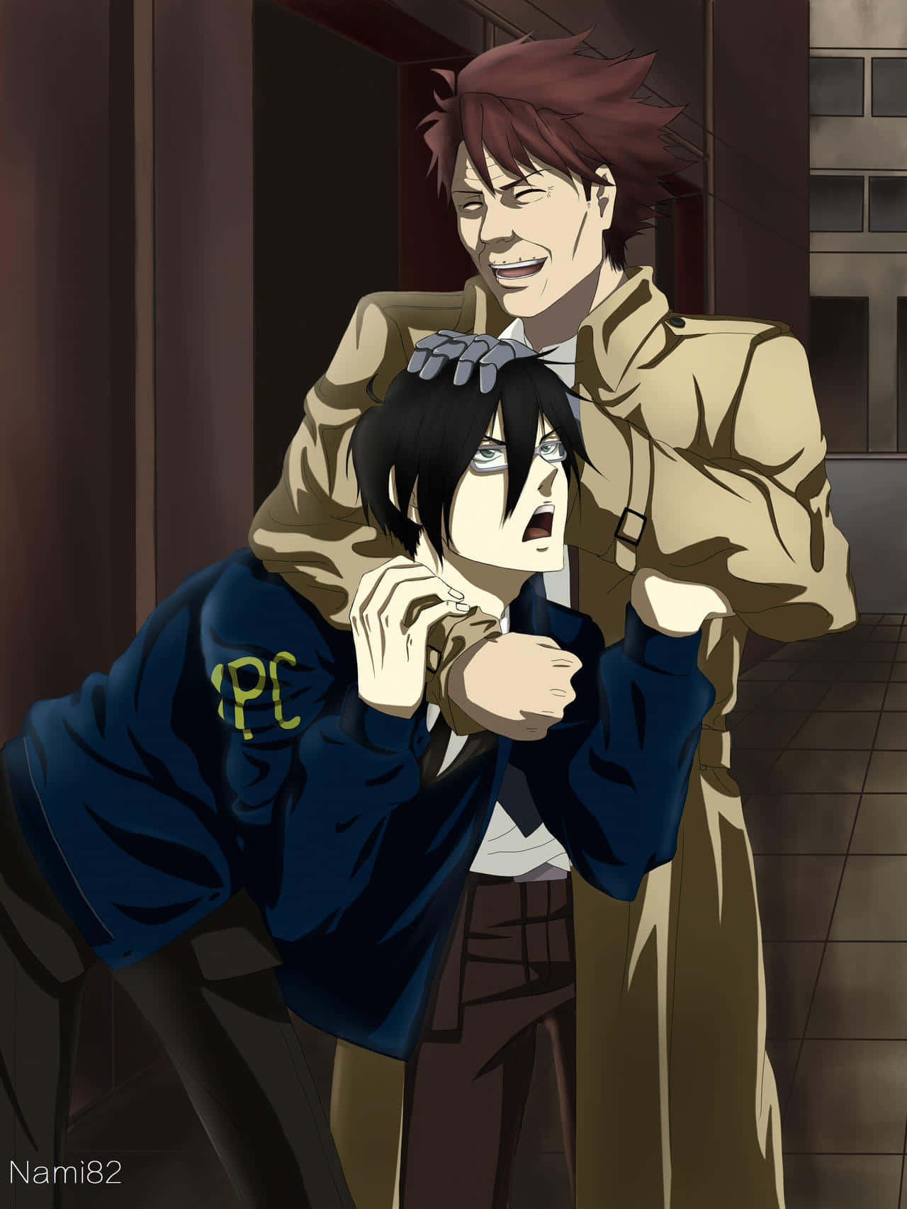 Psycho-Pass'tan Nobuchika Ginoza Duvar Kağıdı