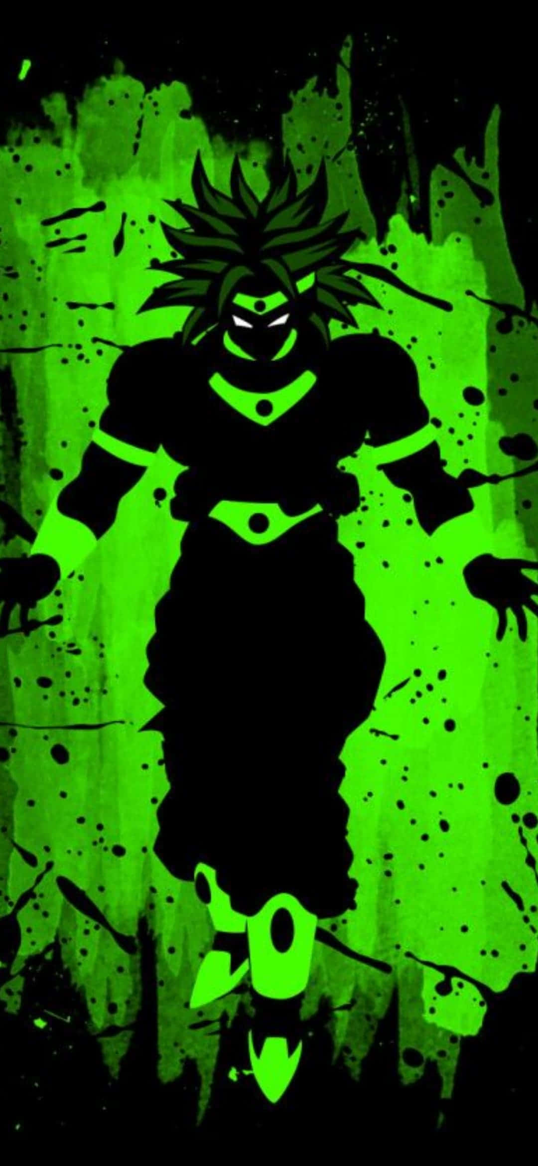 Pürüzsüz Broly iPhone Ekranında Kolayca Kaydırın Duvar Kağıdı