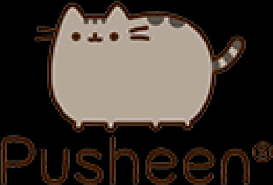Pusheen Kedi Logosu Duvar Kağıdı