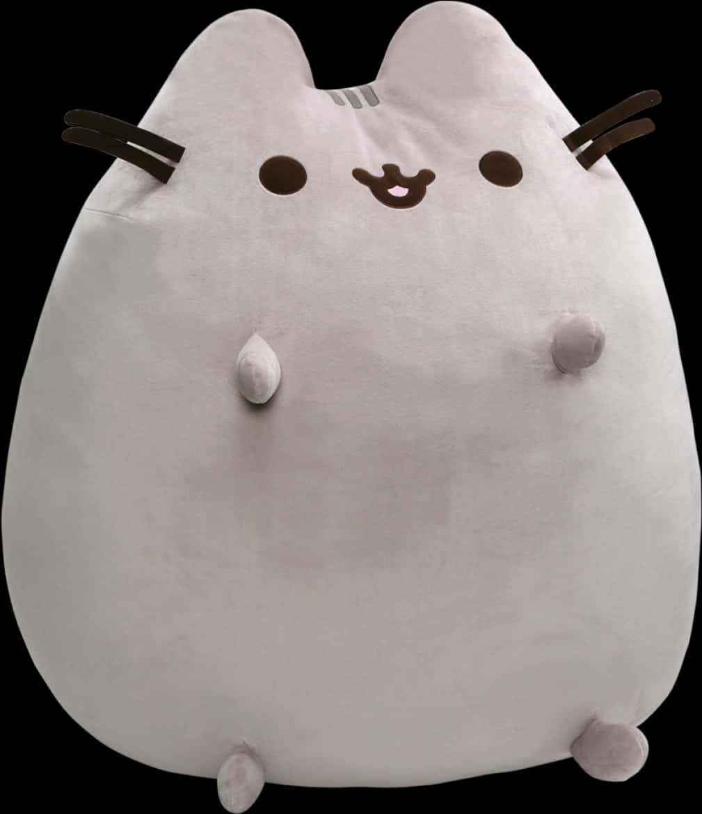 Pusheen Peluş Oyuncak Duvar Kağıdı