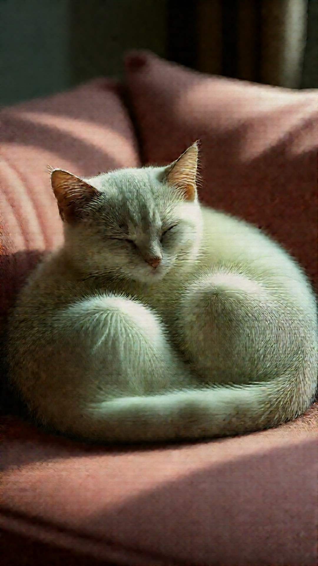 Rahat Kedi Uykusu Duvar Kağıdı