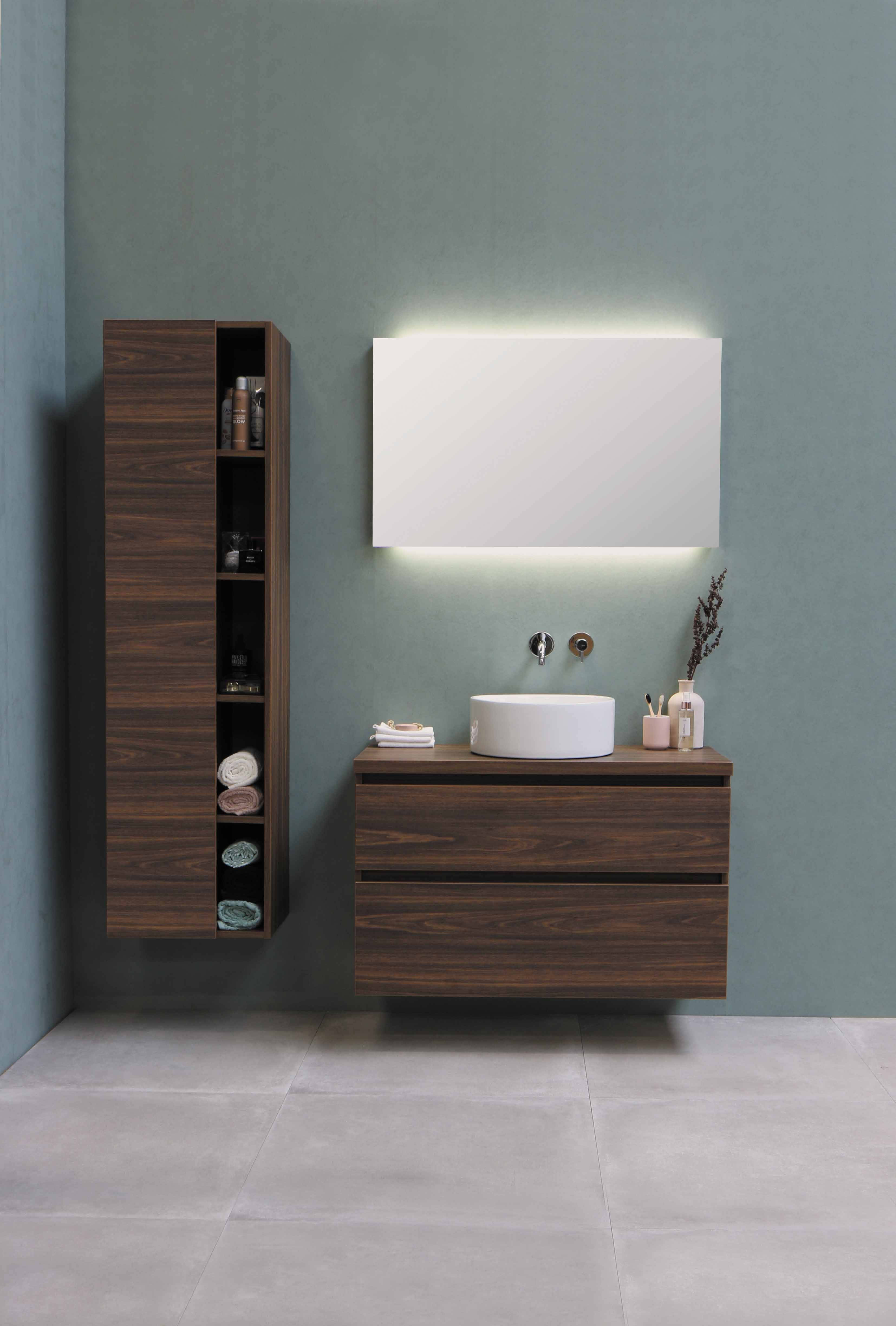 Rahatlatıcı Modern Bir Banyo Duvar Kağıdı