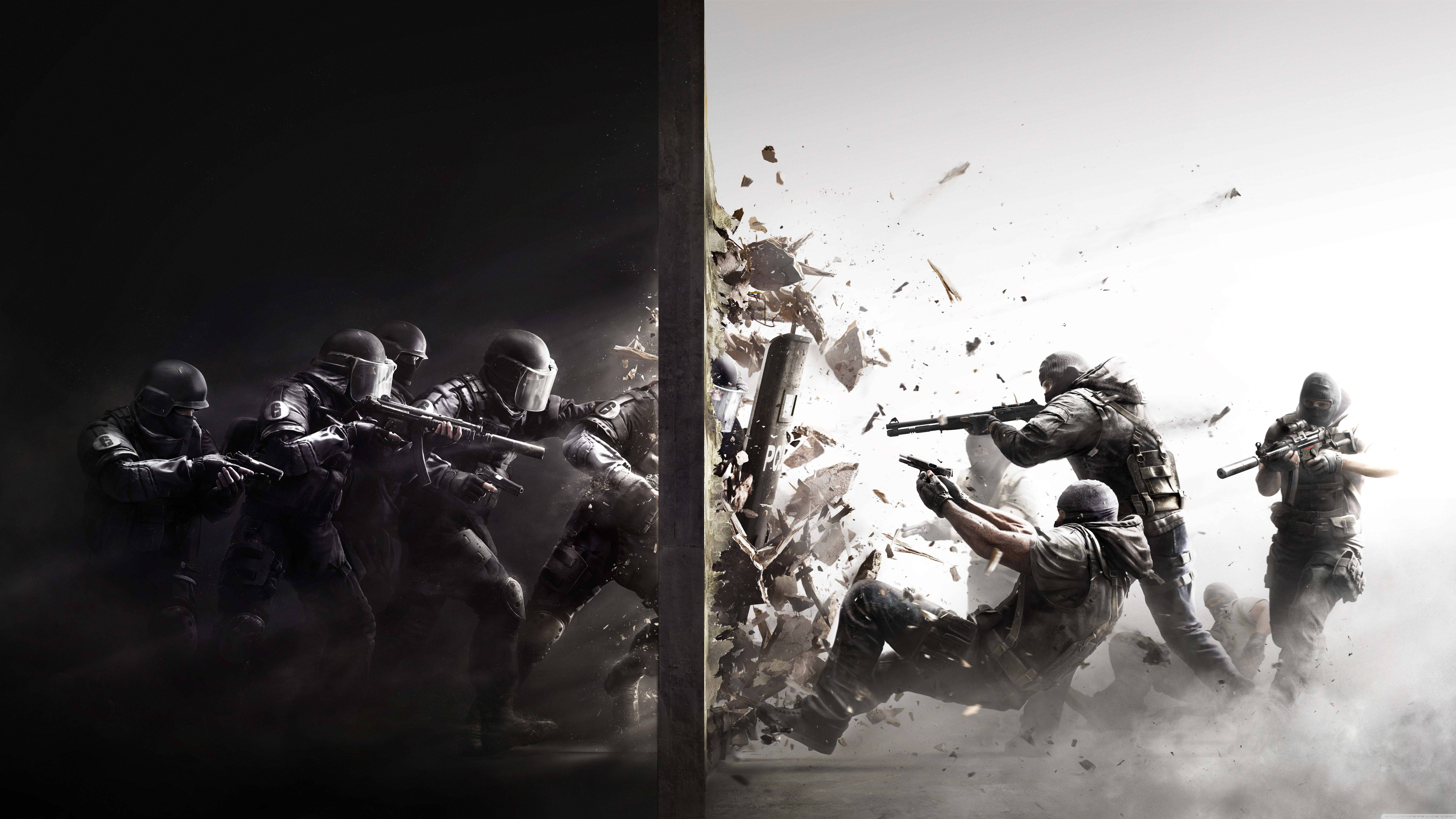 Rainbow Siege 8K Oyun Duvar Kağıdı