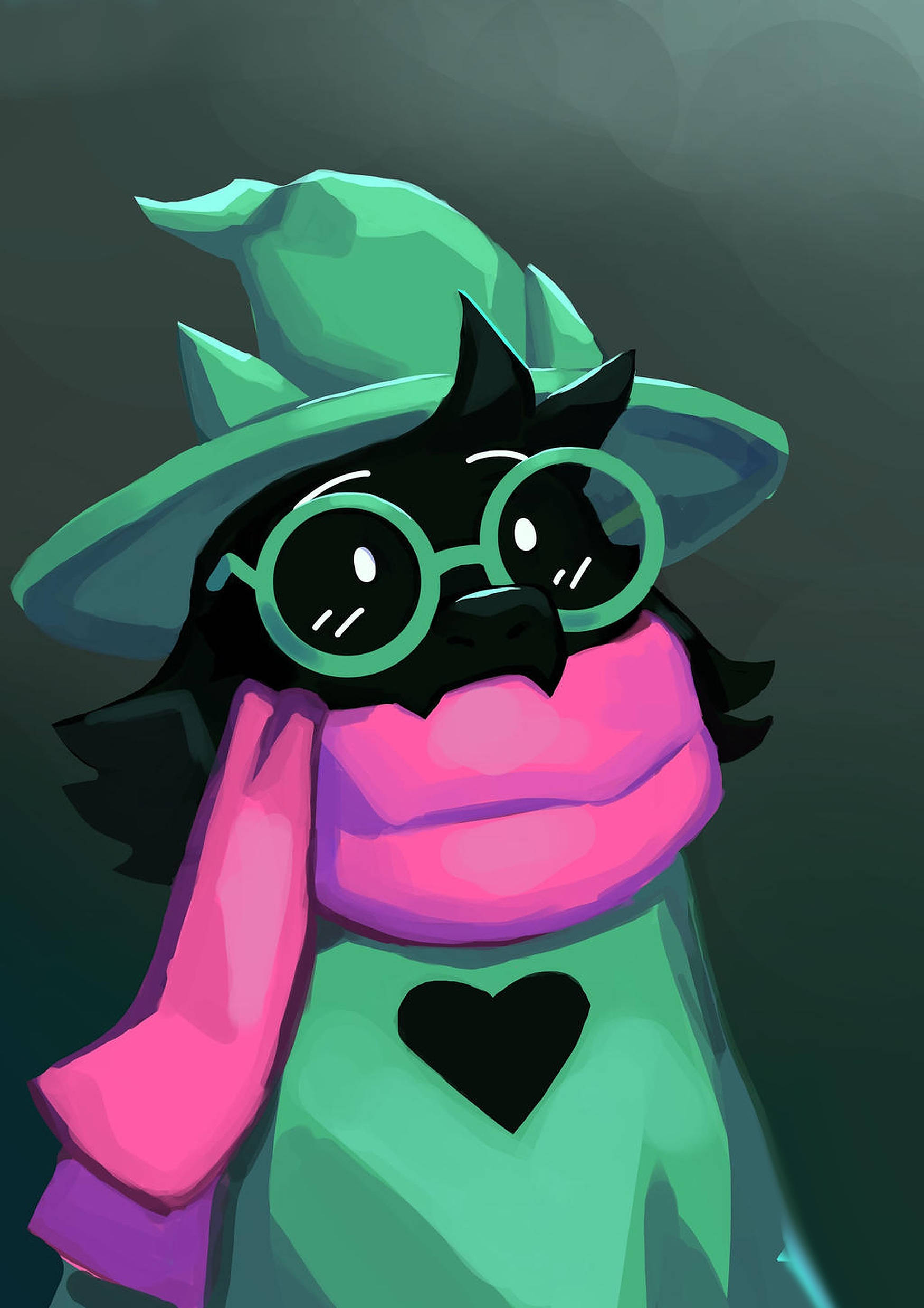 Ralsei Dijital Sanat Duvar Kağıdı