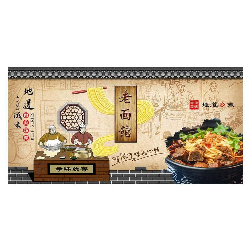 Ramen Noodle Shop Posteri Duvar Kağıdı