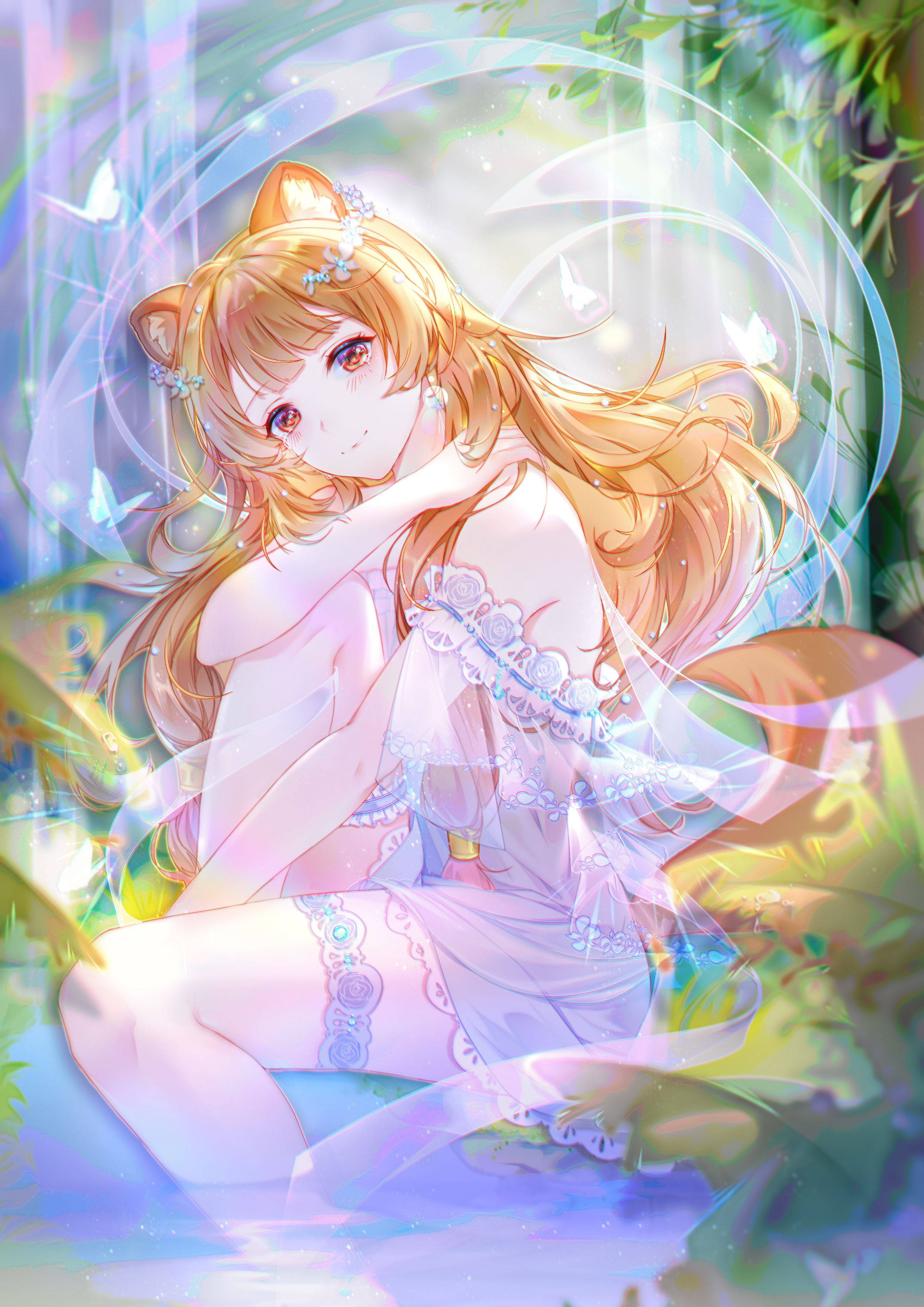 Raphtalia Anime Rüya Gibi Hayran Sanatı Duvar Kağıdı