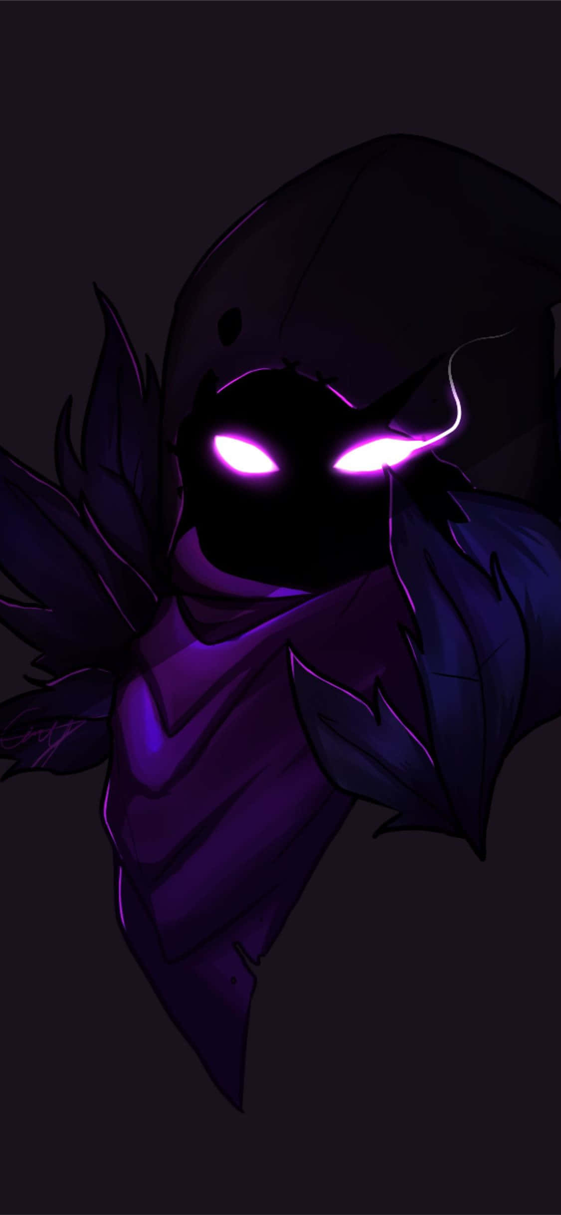 Raven Fortnite Skin ile Korkusuzca Uçun Duvar Kağıdı