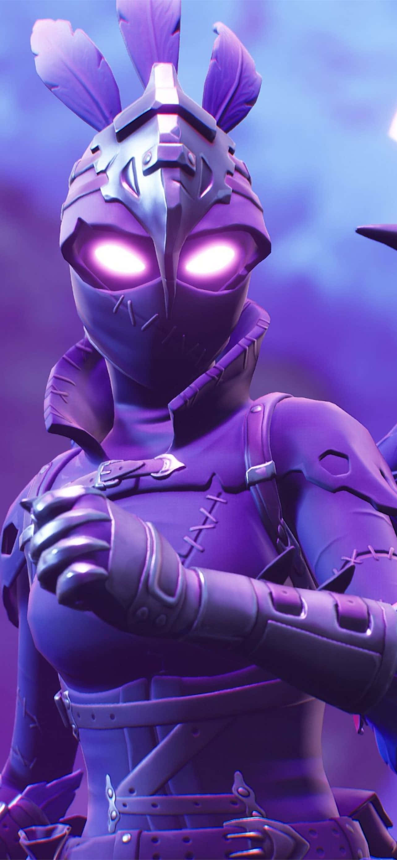 Raven Fortnite Skin ile savaşa katılın Duvar Kağıdı