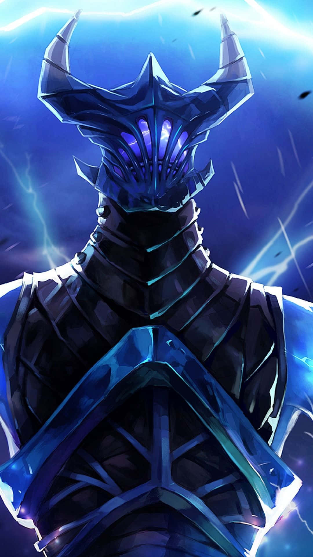 Razor The Lightning Revenant Pixel 3 Dota 2 Arka Planı Duvar Kağıdı