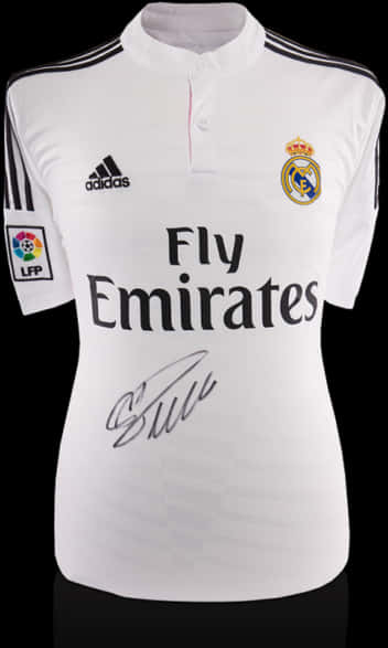 Real Madrid Adidas Forması İmzalı Duvar Kağıdı