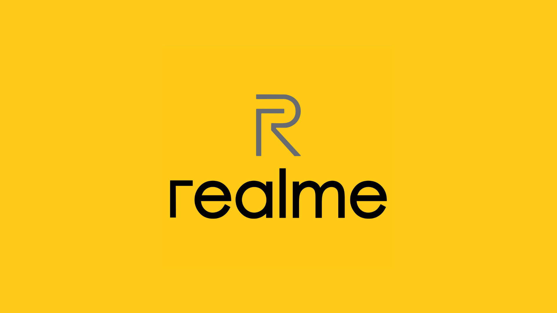 Realme Resmi Logosu Duvar Kağıdı