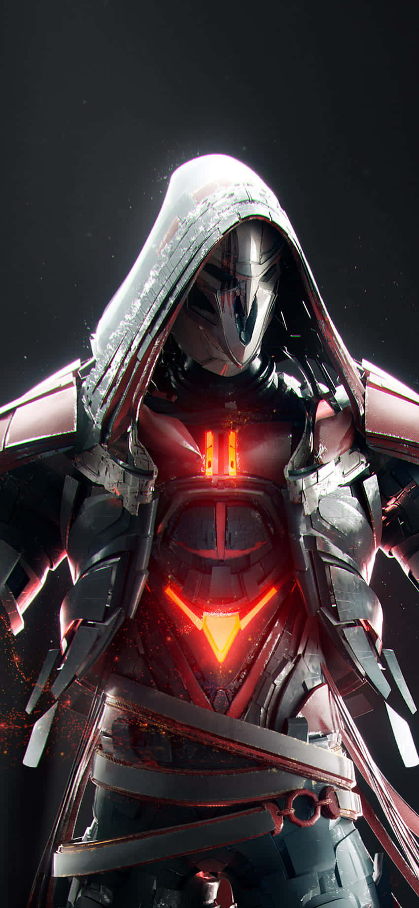 Reaper Dijital Sanat iPhone XS Overwatch Arka Planı Duvar Kağıdı