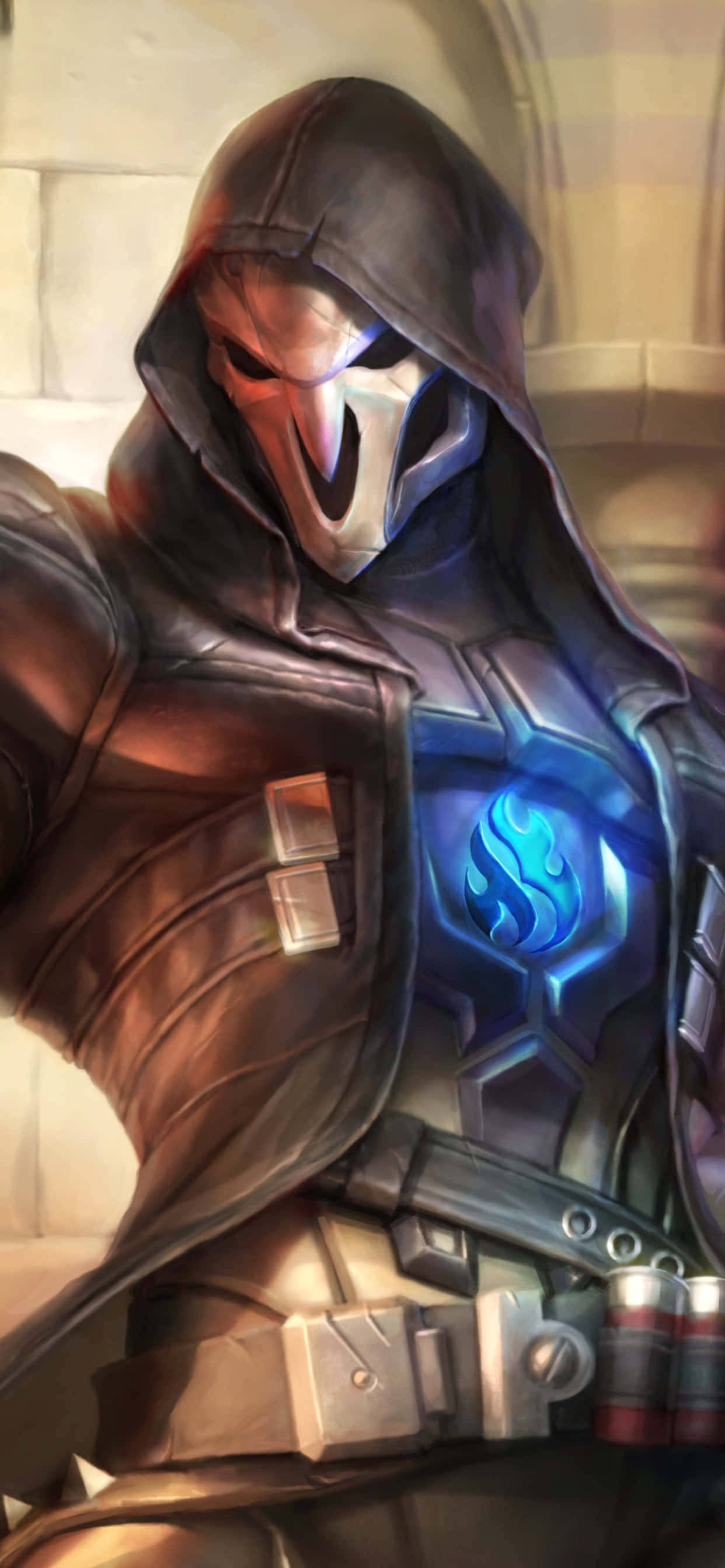 Reaper, Overwatch'ın tehditkar anti-kahramanı Duvar Kağıdı