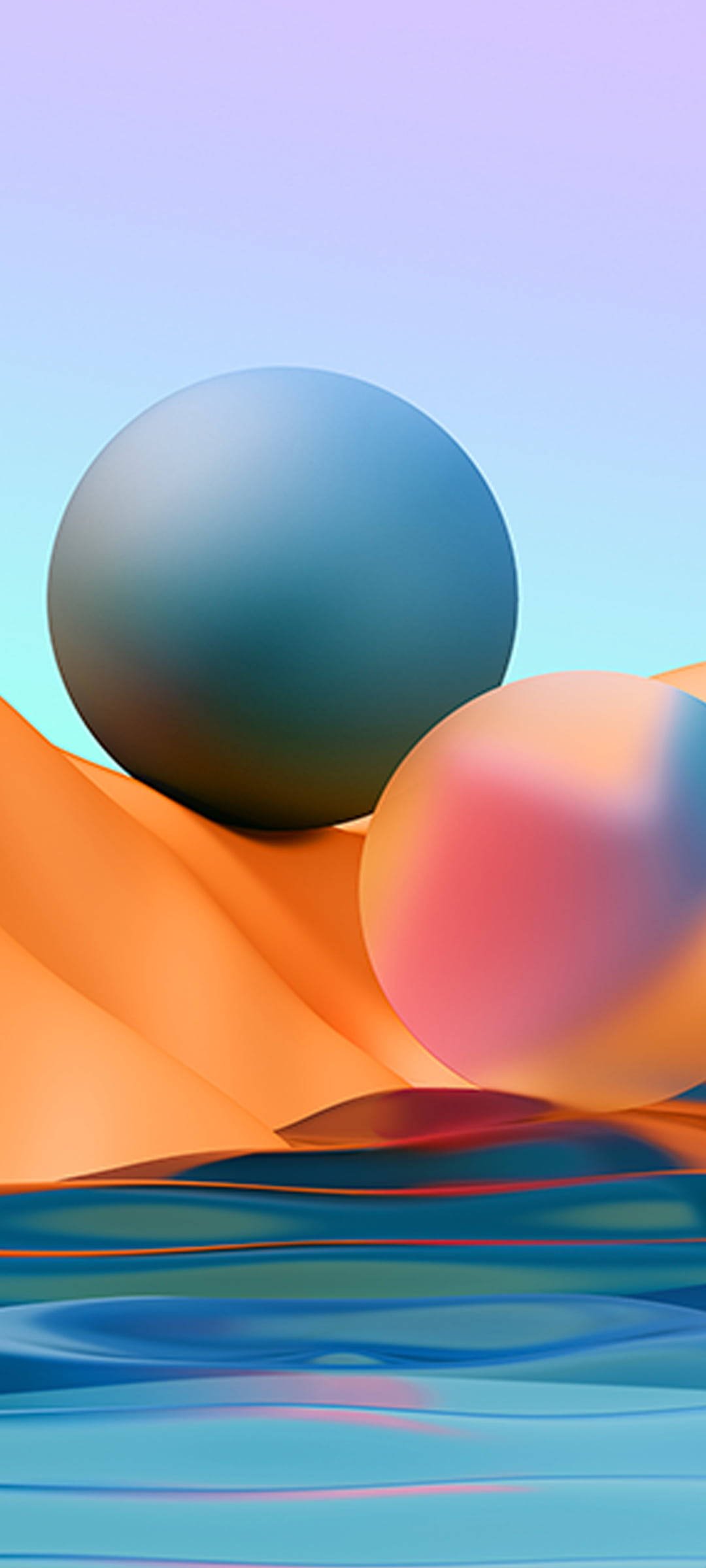 Redmi Note 10 Pastel Toplar Duvar Kağıdı