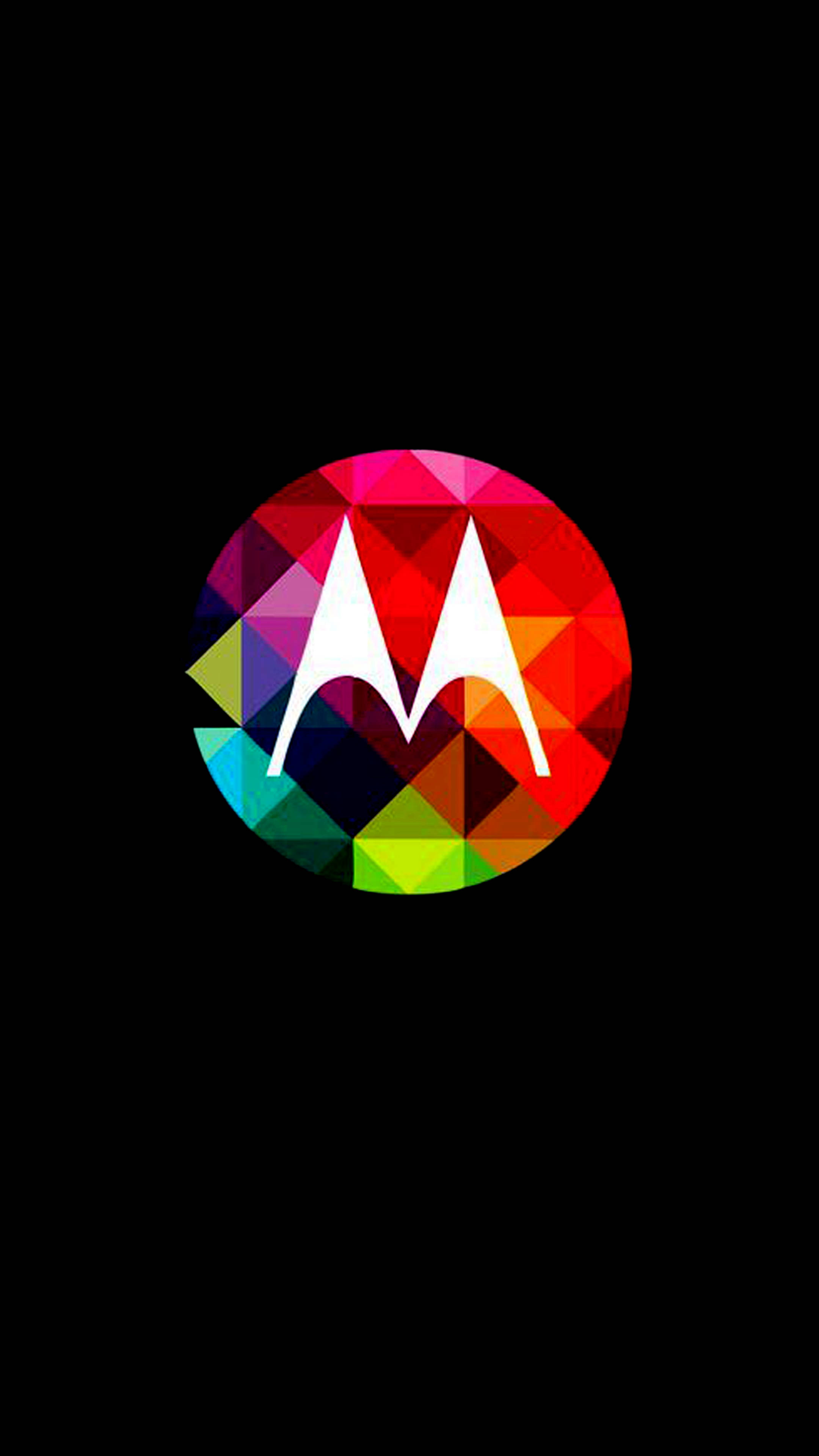 Renkli Motorola Logosu Duvar Kağıdı