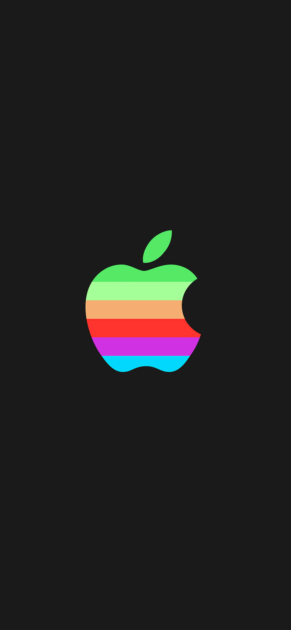 Renkli Mücevherlerle Kaplı Göz Kamaştırıcı Gökkuşağı iPhone Duvar Kağıdı