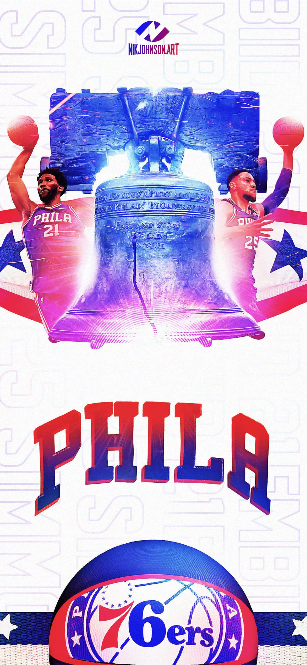 Resmi 76ers iPhone Duvar Kağıdı