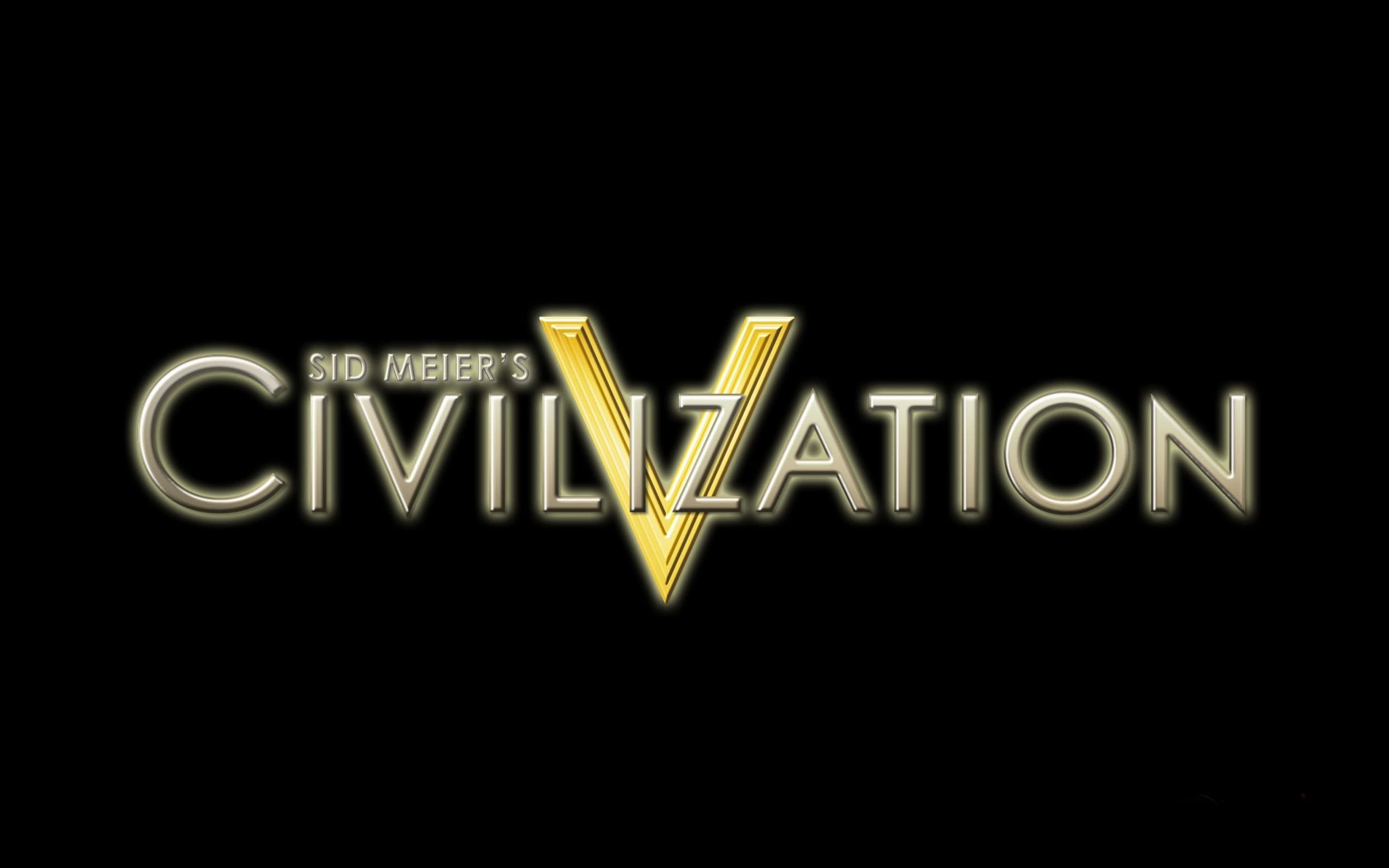 Resmi Logo 4K Civilization V Arka Planı Duvar Kağıdı