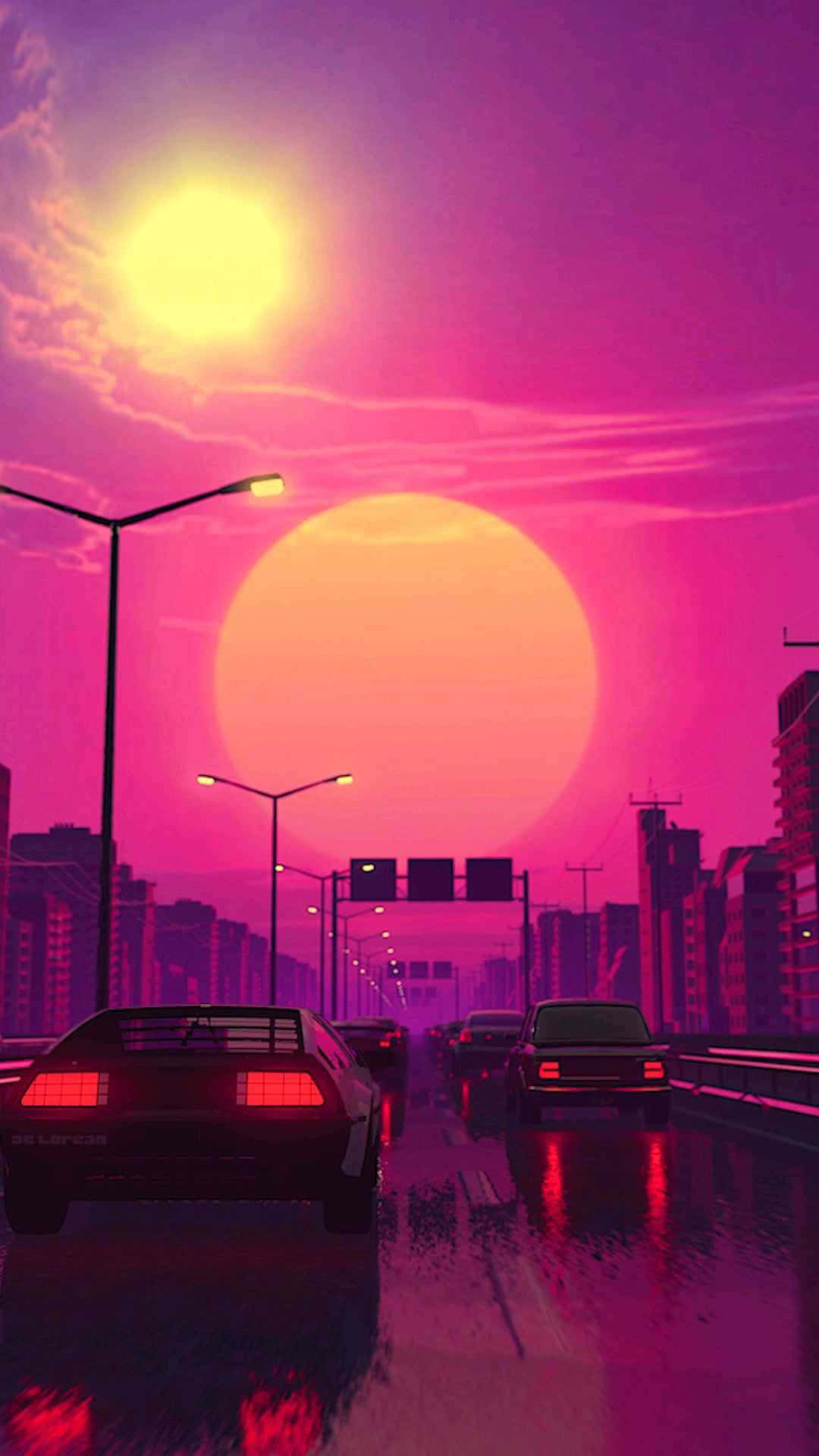 Retro Estetiğini Kucaklayın Duvar Kağıdı