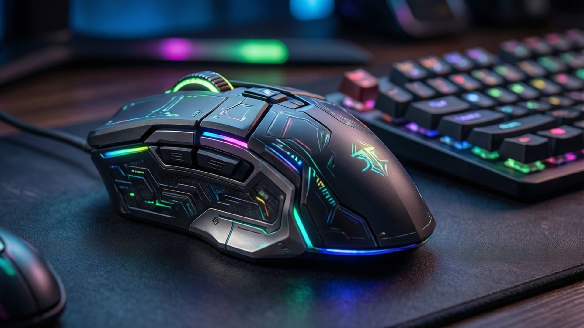 RGB Fare ve Klavye Duvar Kağıdı
