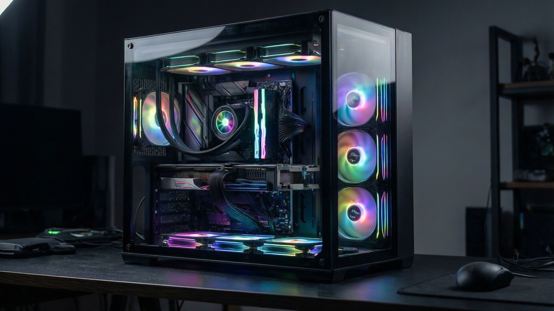 RGB Oyun Bilgisayarı Duvar Kağıdı