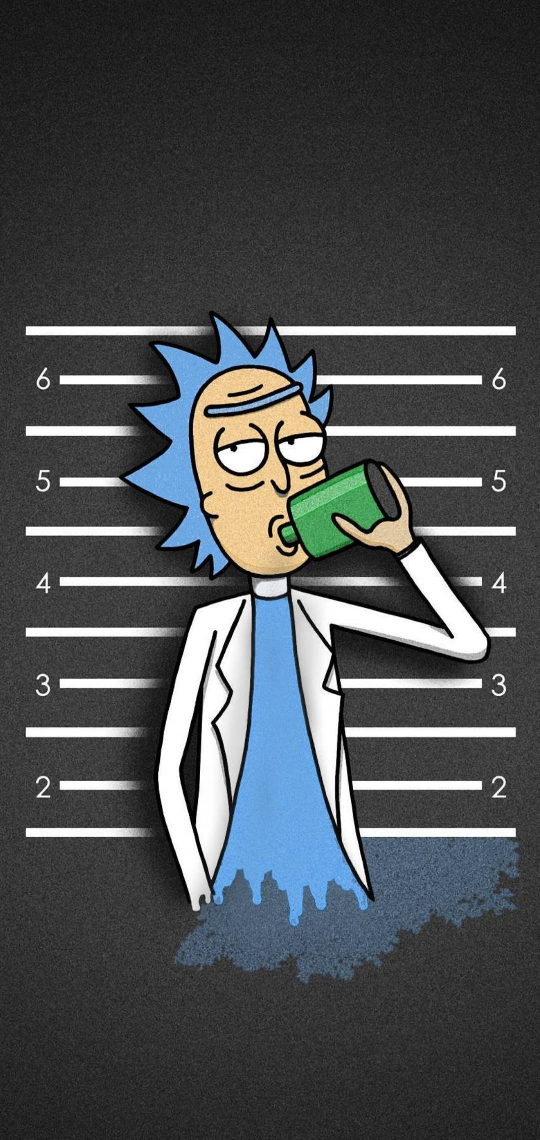 Rick Sanchez İçki İçiyor Duvar Kağıdı