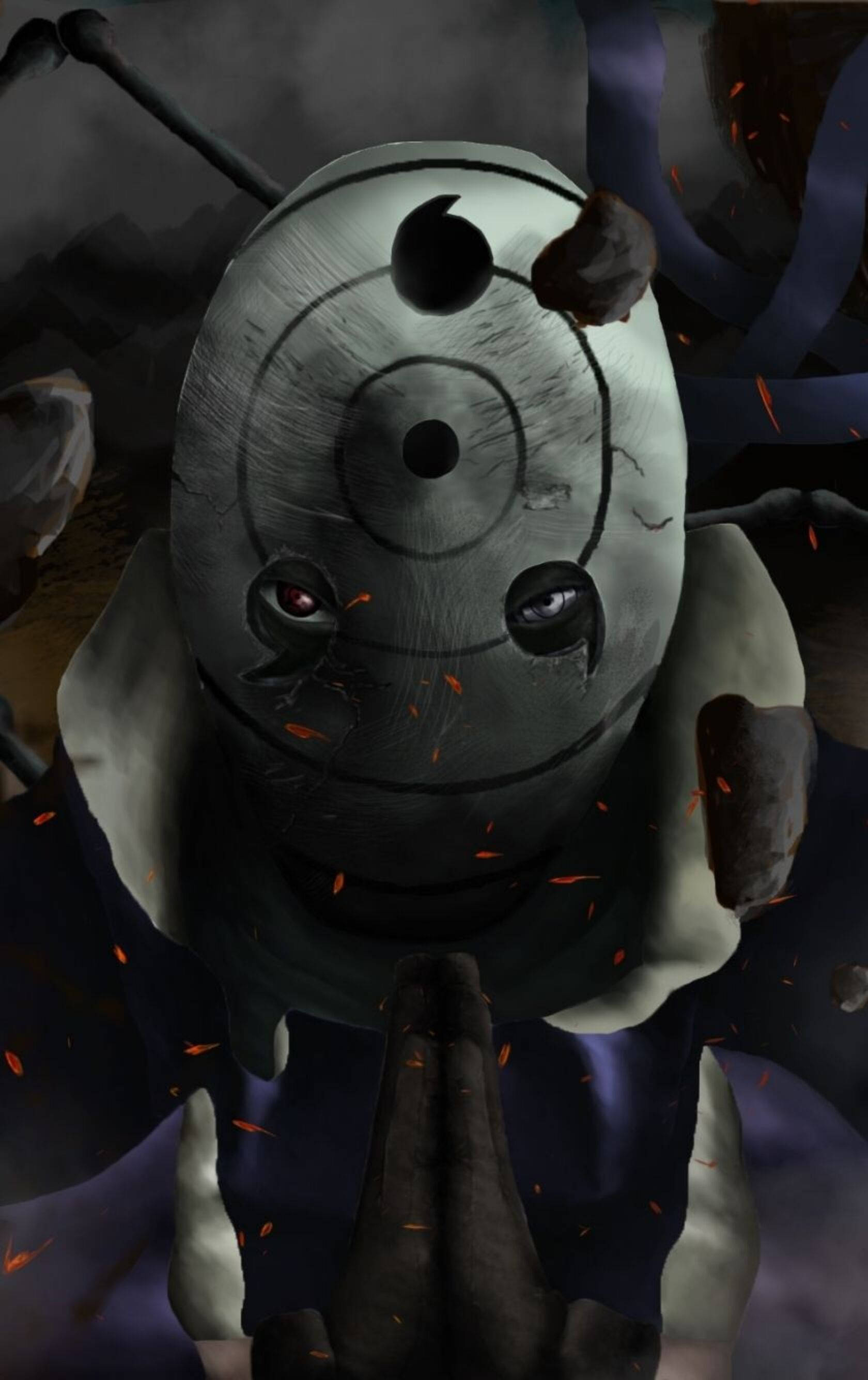 Rinne Sharingan Obito Telefon Duvar Kağıdı