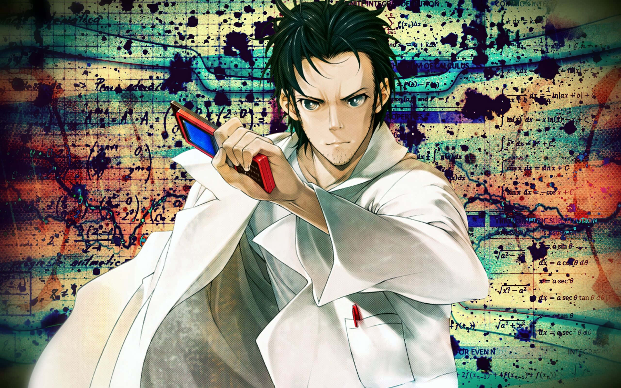 Rintaro Okabe - Steins;Gate'in Eksantrik Bilim İnsanı Duvar Kağıdı