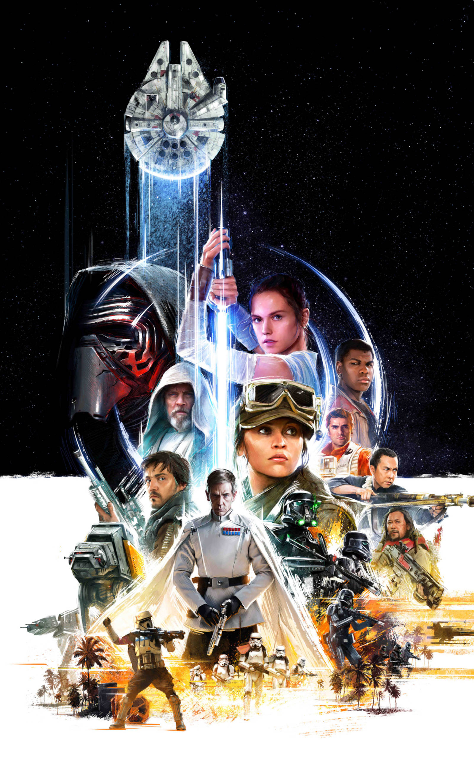 Rise Of The Skywalker Star Wars Tablet Duvar Kağıdı
