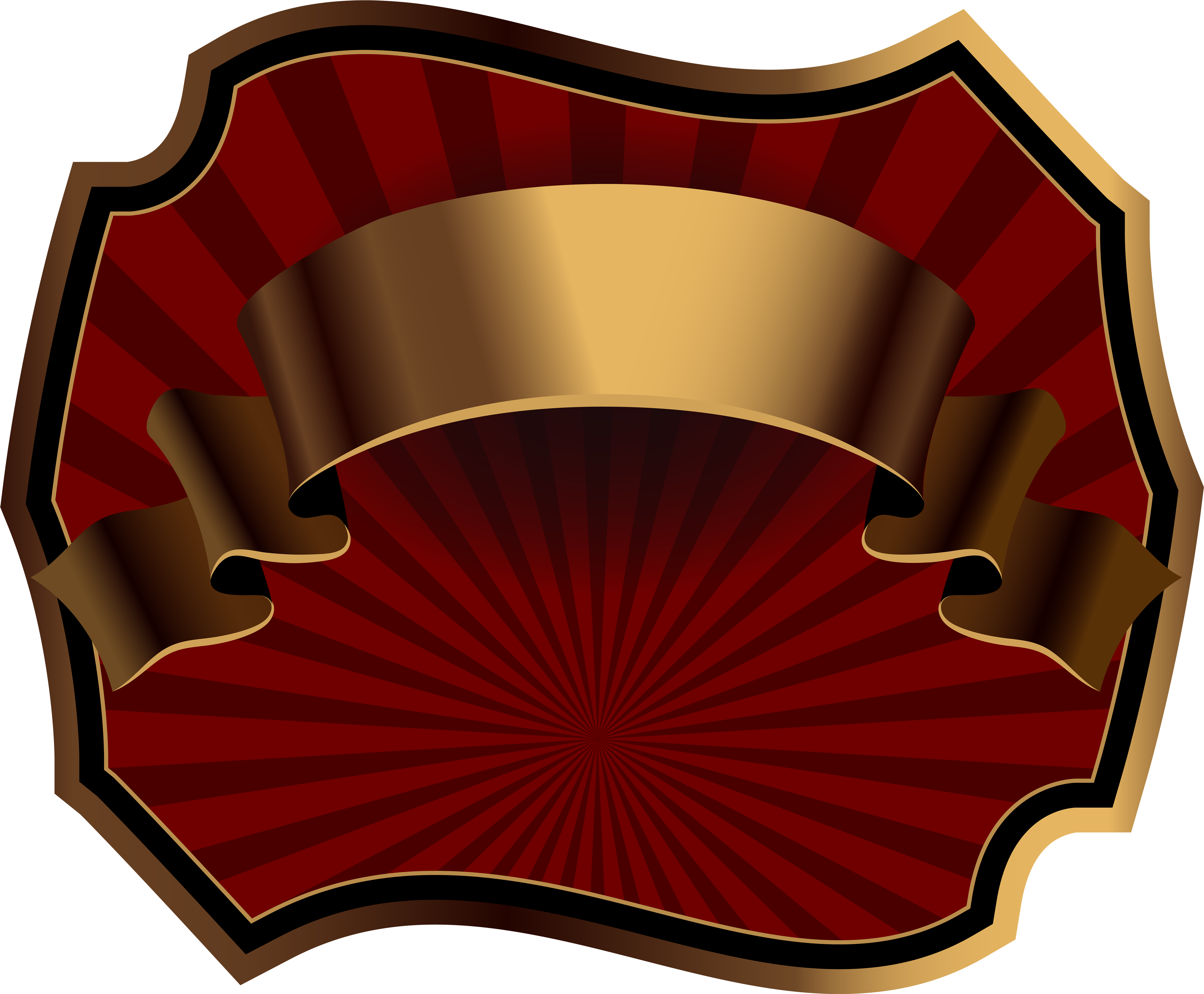 Roblox Altın Kırmızı Rozet Tasarımı Duvar Kağıdı