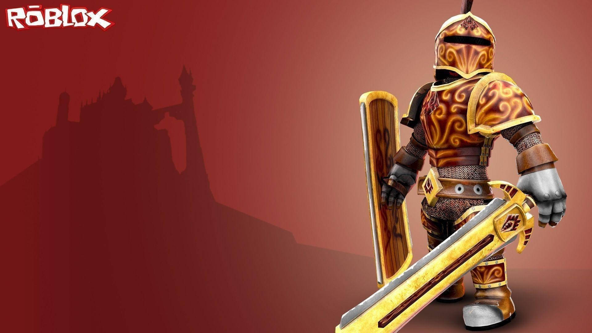 Roblox Avatar Şövalye Duvar Kağıdı