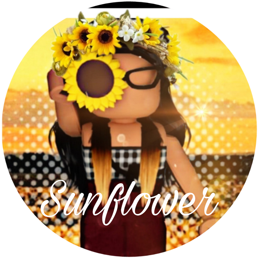 Roblox Ayçiçeği Avatar Profili Duvar Kağıdı