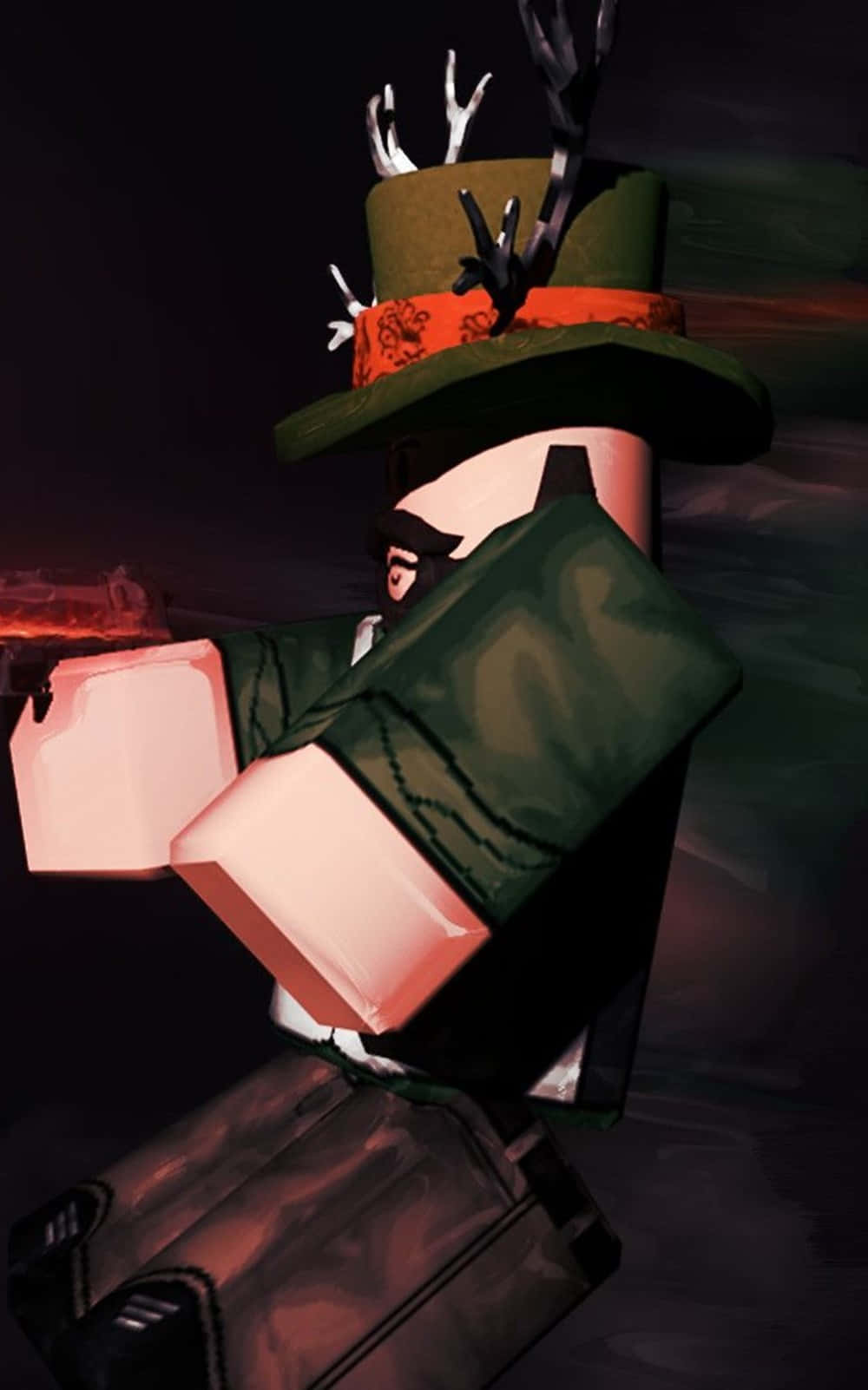 Roblox iPhone Mafya Karakteri Havalı Duvar Kağıdı
