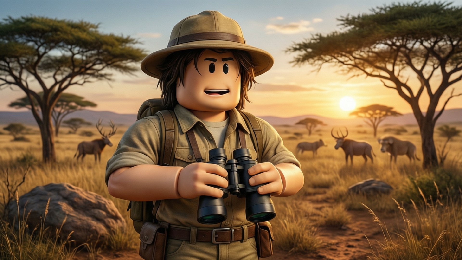 Roblox Safari Macerası Duvar Kağıdı