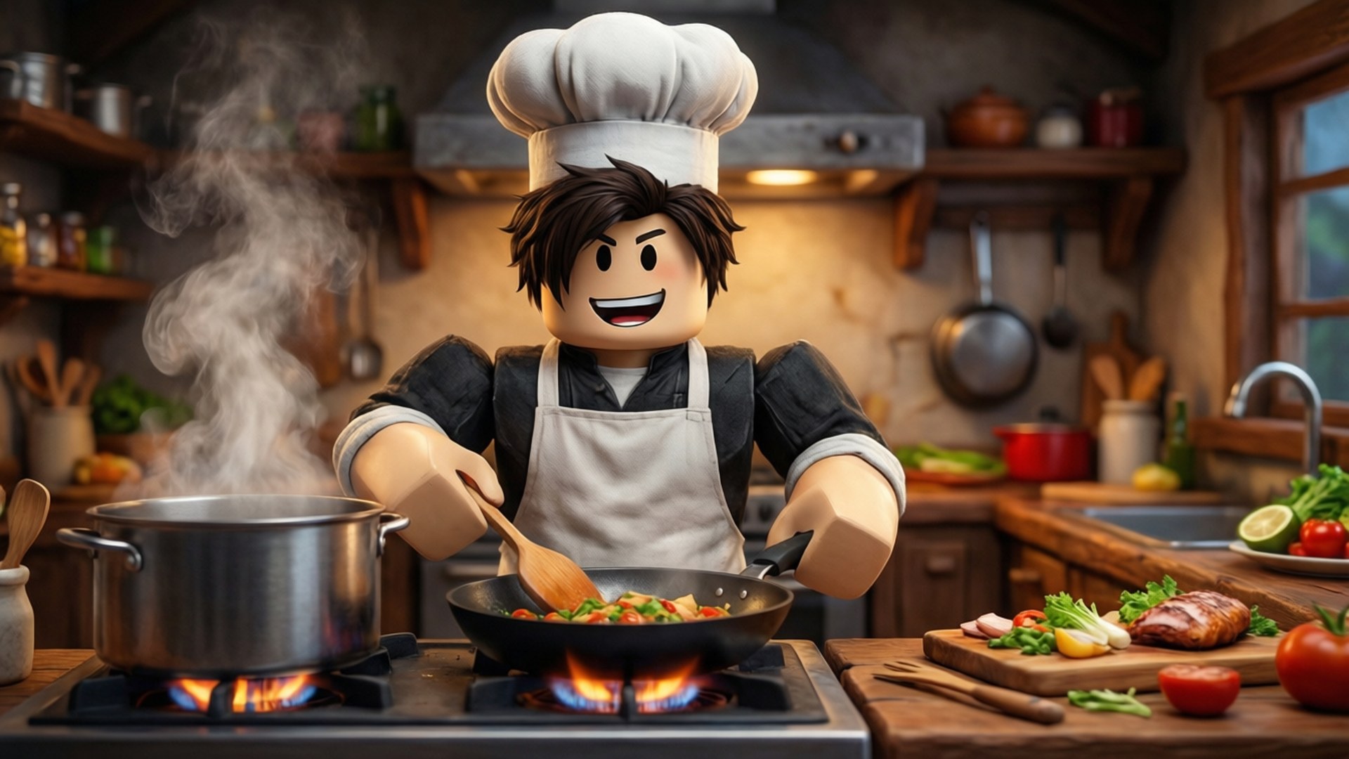 Roblox Şef Avatarı Duvar Kağıdı