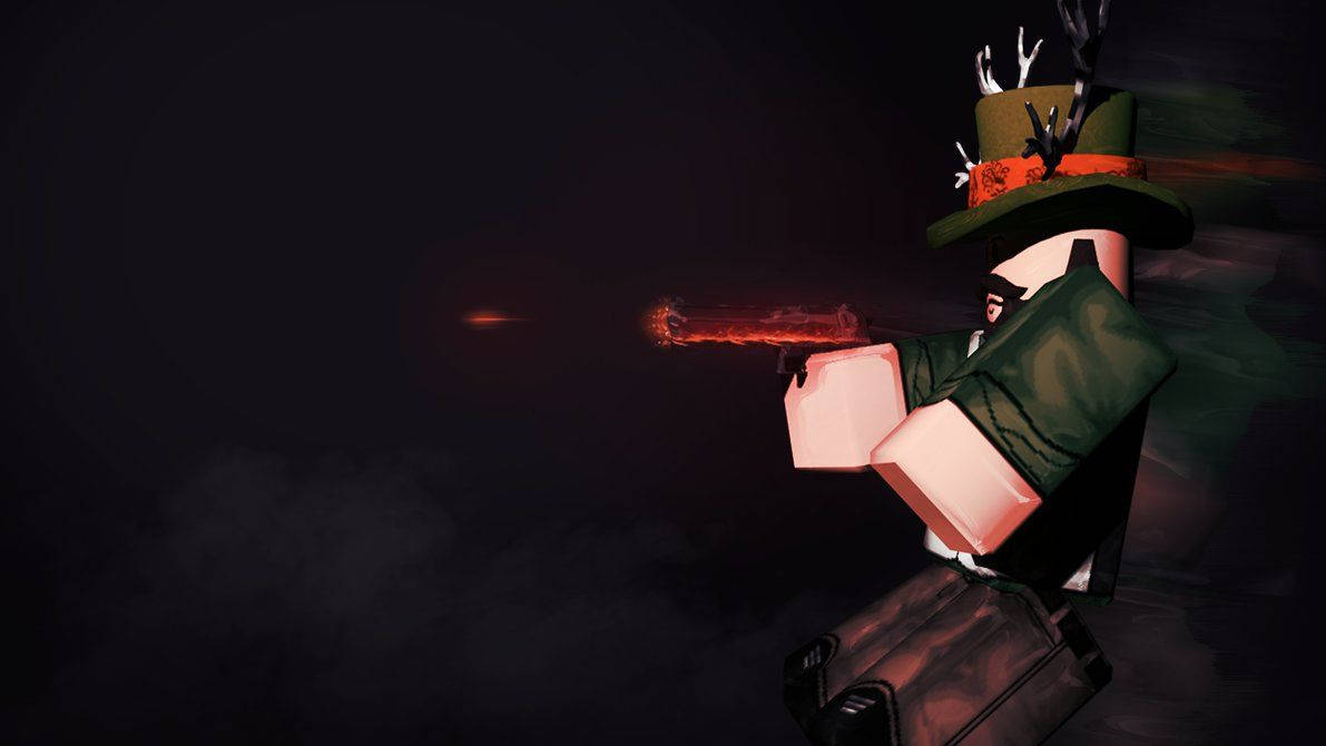 Roblox'ta Havalı Kovboy Avatarıyla Vahşi Batı'yı Deneyimleyin Duvar Kağıdı