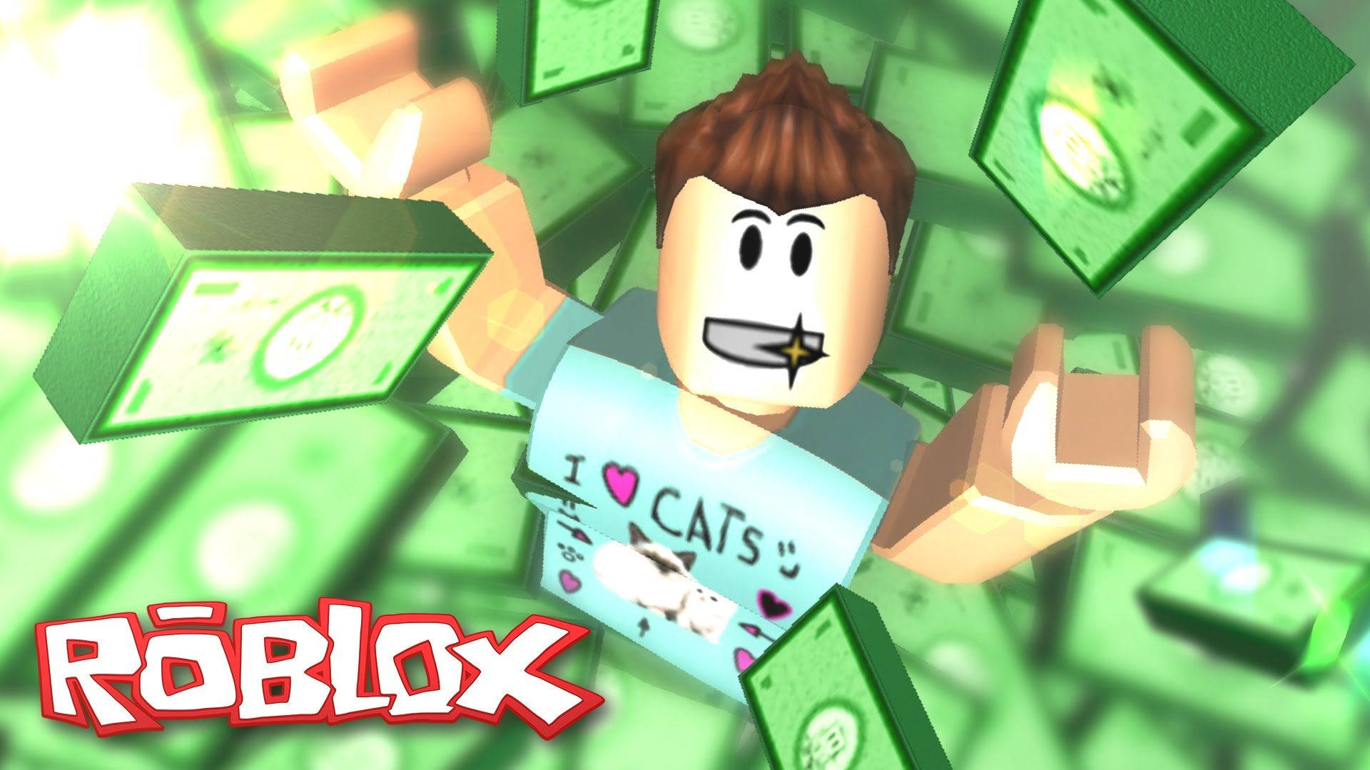 Roblox'ta havalı, zengin avatarınızı gösterin! Duvar Kağıdı