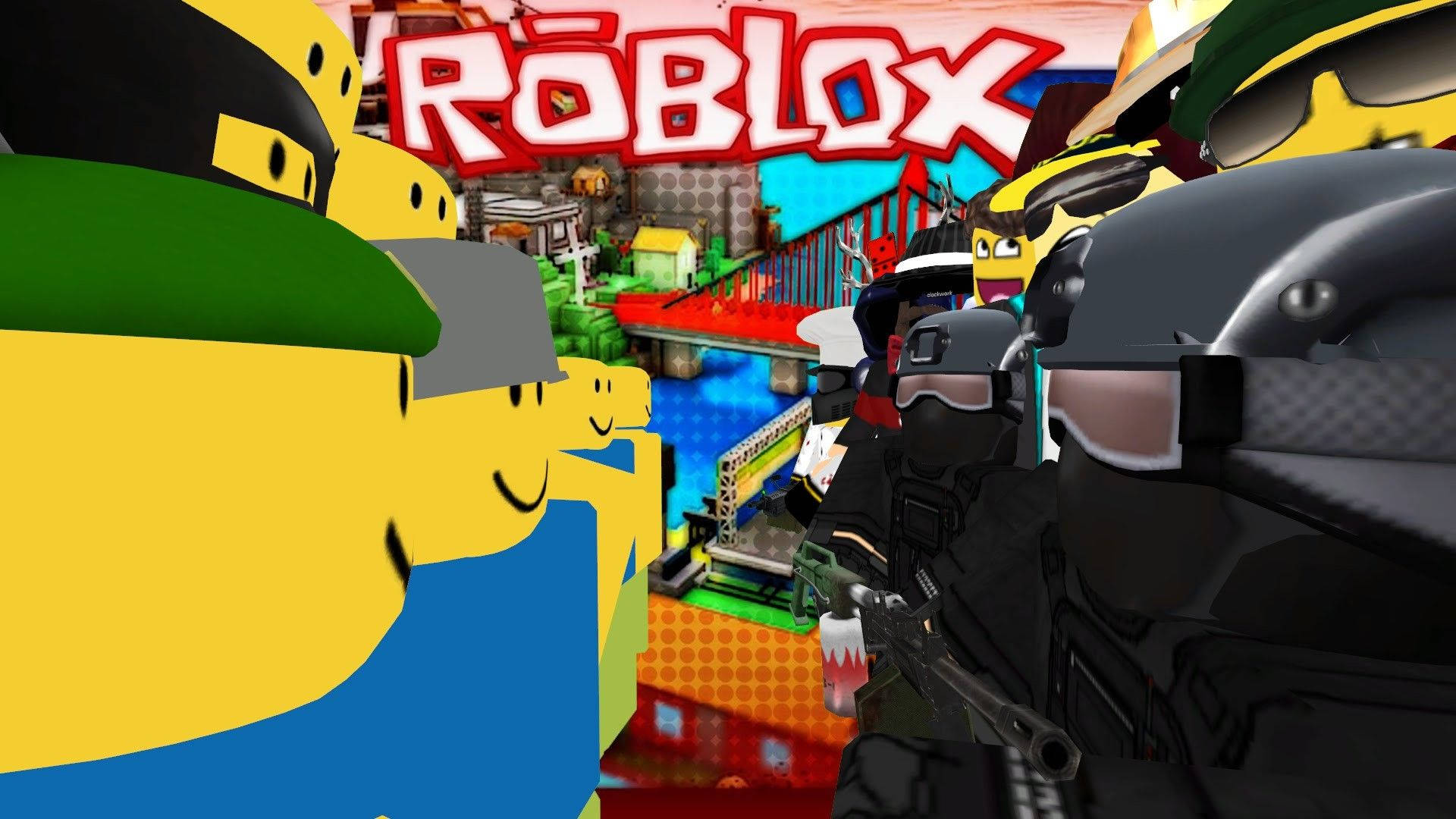 ROBLOX'ta Hızlı Tempolu, Aksiyon Dolu Oyuncu vs Oyuncu Savaşları Sıradandır! Duvar Kağıdı