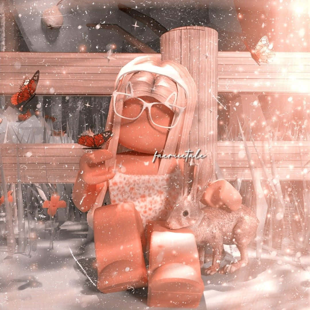 Roblox Yaz Estetiği Kız Preppy Profil Resmi Duvar Kağıdı