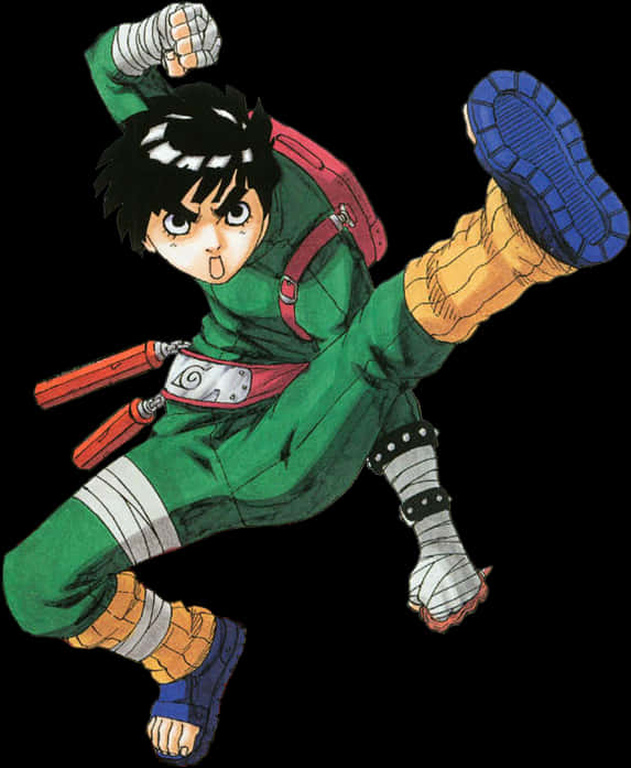 Rock Lee Dinamik Giriş Duvar Kağıdı