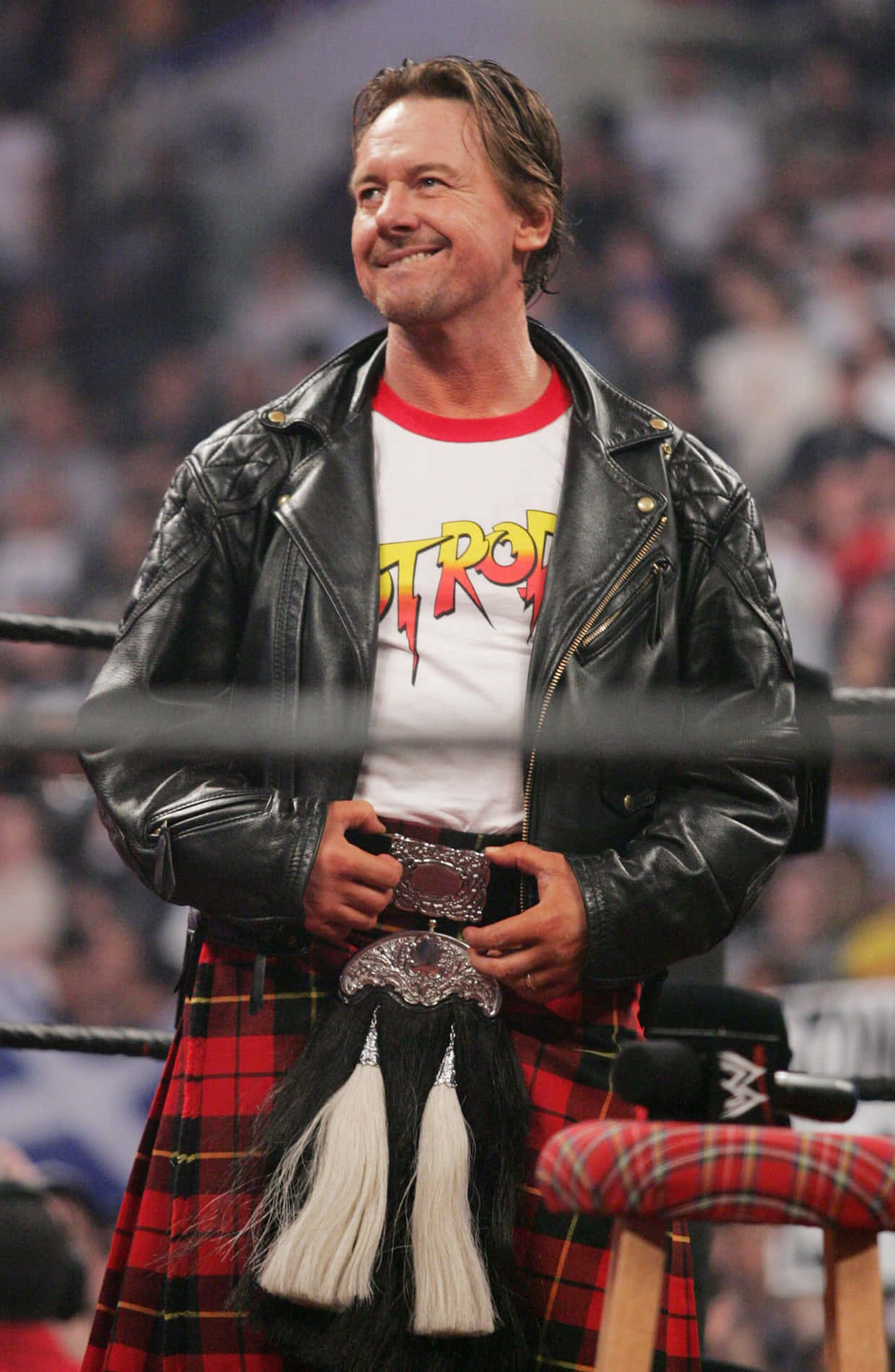 Roddy Piper 2005 WWE Wrestle Mania Sırasında Duvar Kağıdı