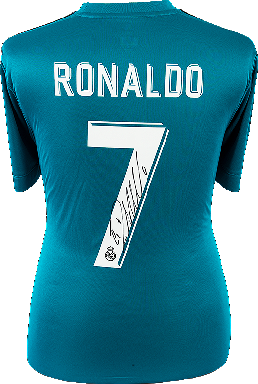 Ronaldo 7 Numaralı Real Madrid Forması Duvar Kağıdı