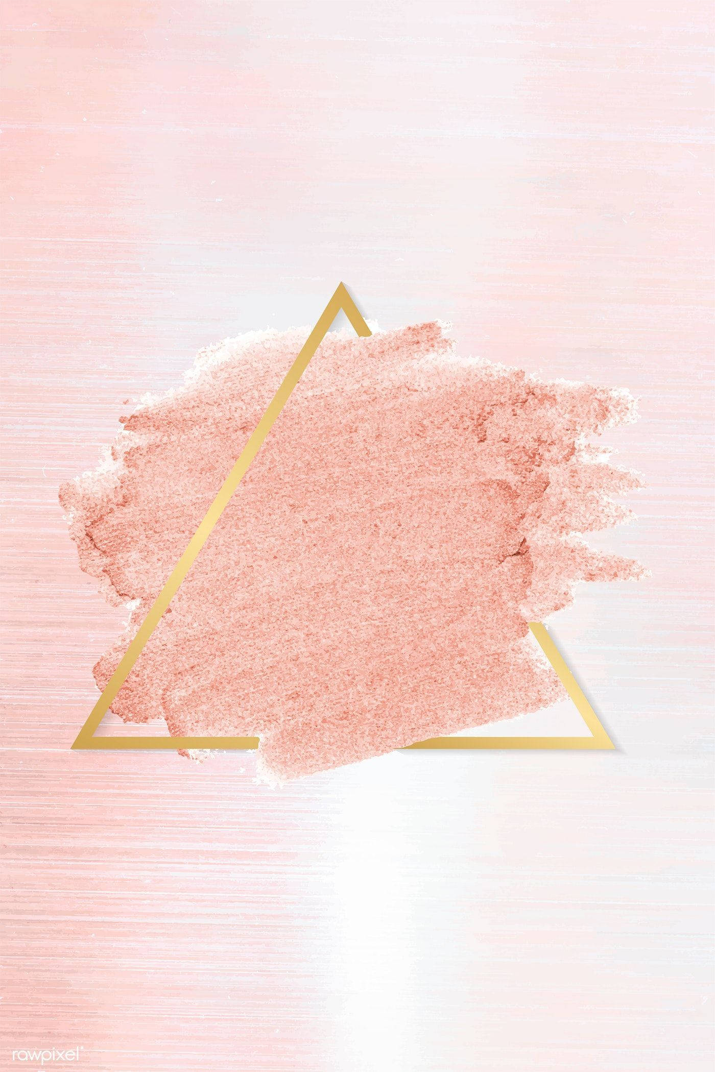 Rose Gold Estetik Tablo Duvar Kağıdı