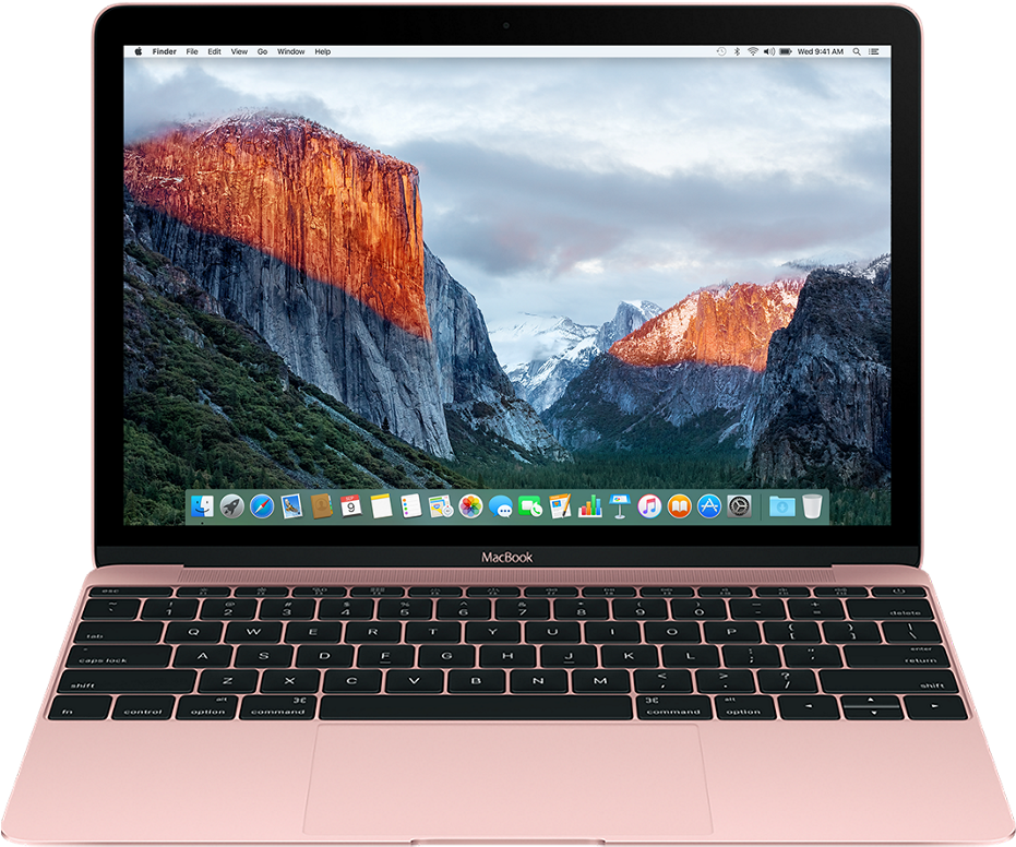 Rose Gold MacBook Pro Ekranı Duvar Kağıdı