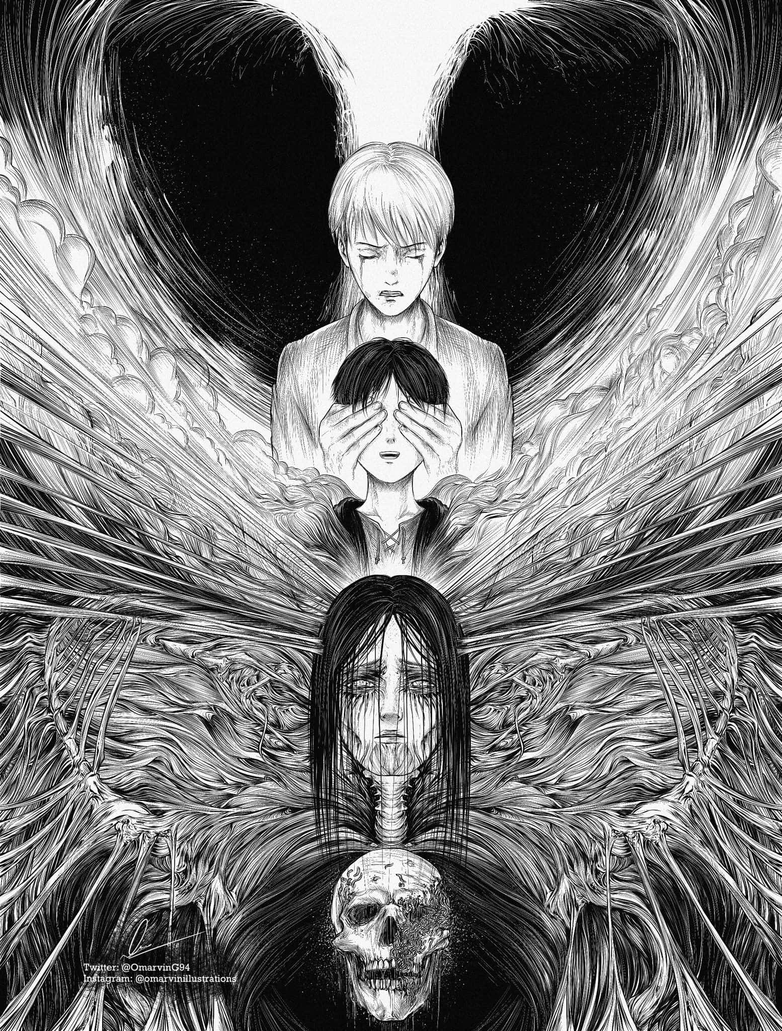 Ruhların Kaçışı, sevilen manga serisi Duvar Kağıdı
