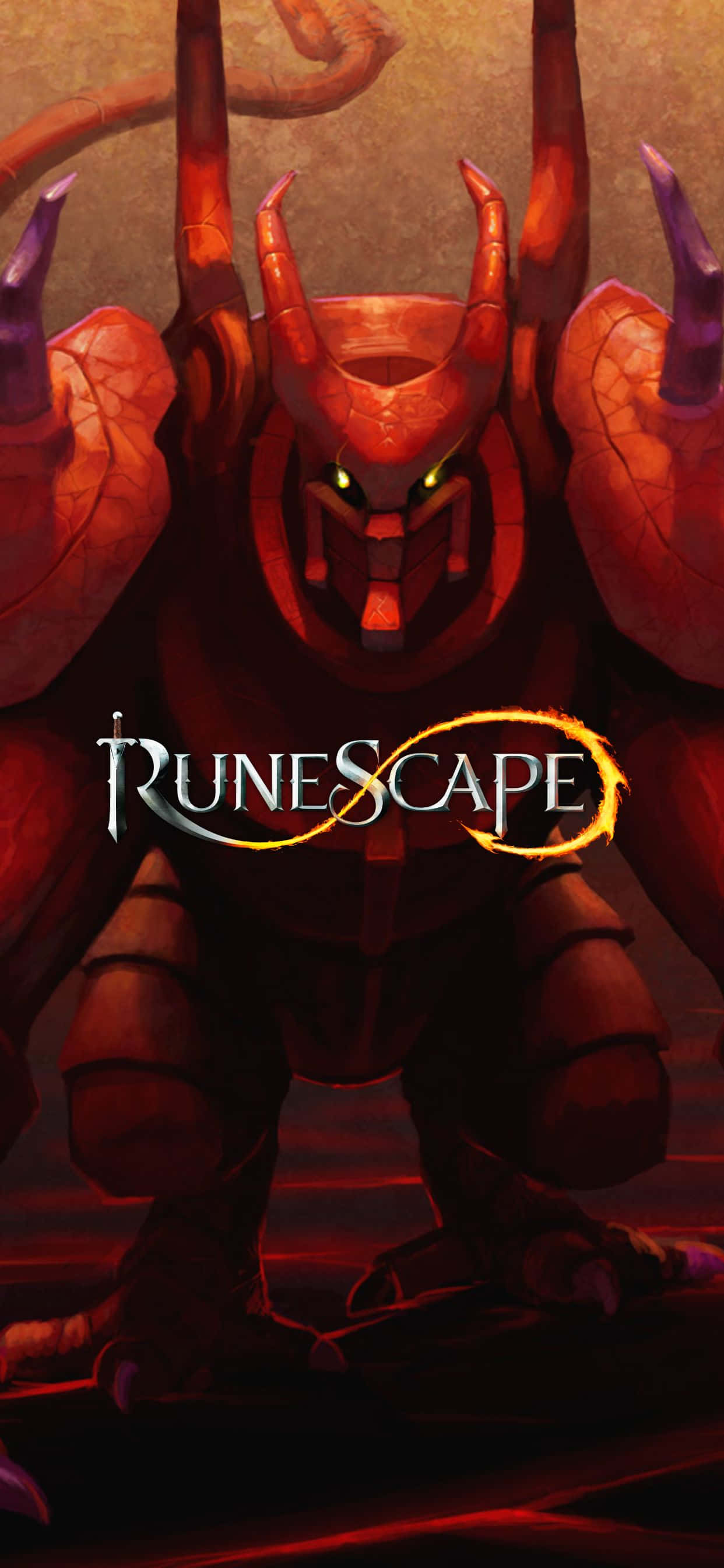 runescape - kırmızı boynuzlu bir iblis Duvar Kağıdı