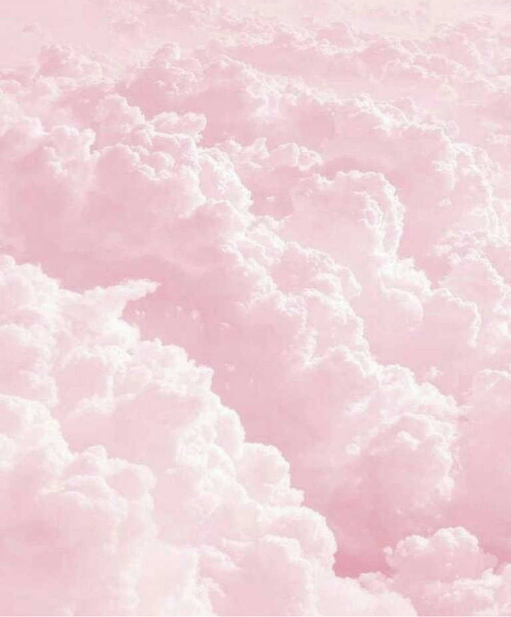Rüya Gibi Pastel iPad Duvar Kağıdı: Kalın Pembe Bulutlar Duvar Kağıdı
