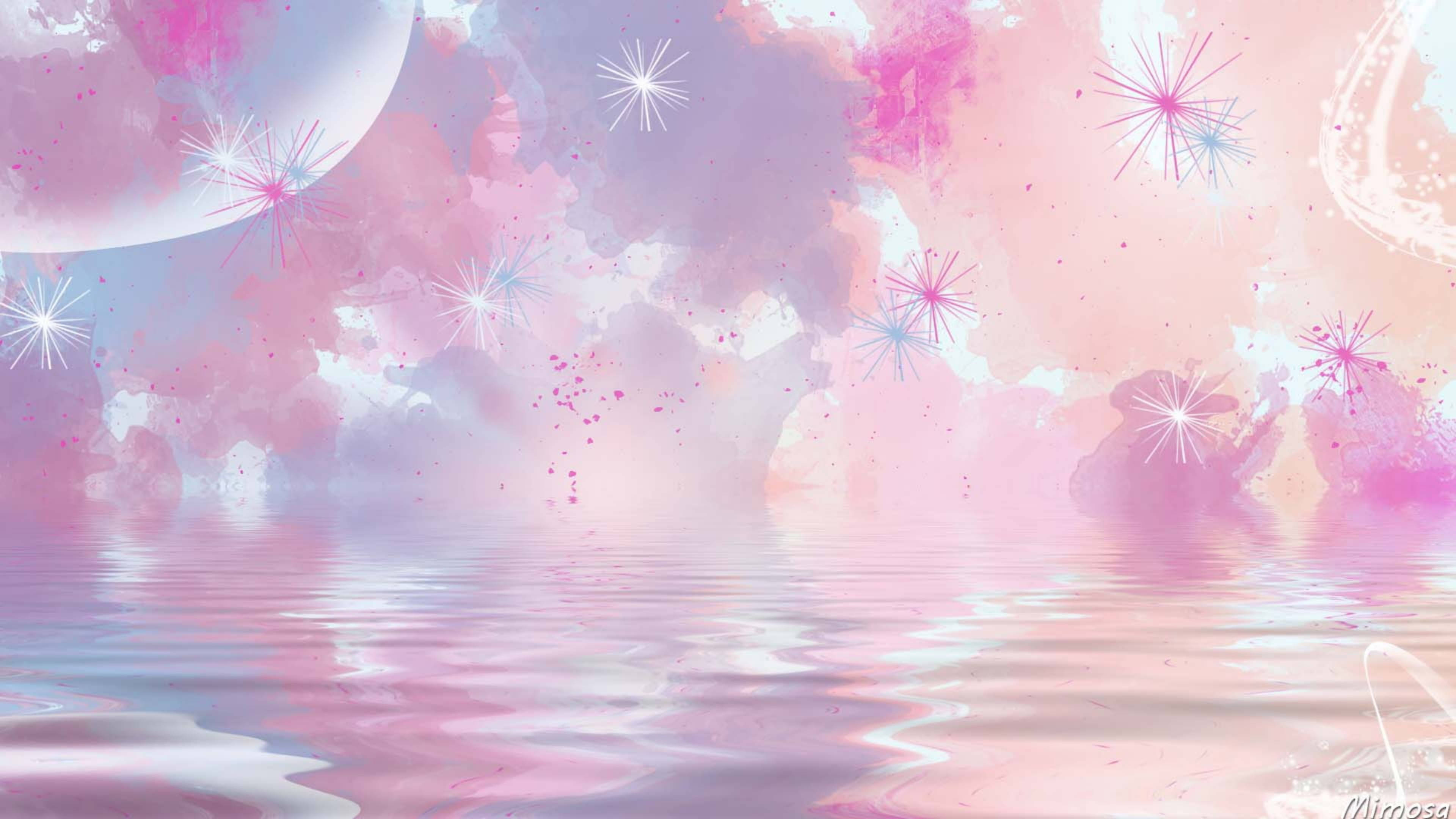 Rüya Gibi Pastel Estetik Bilgisayar Duvar Kağıdı